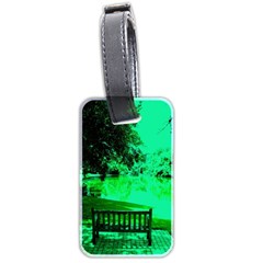 Lake Park 20 Luggage Tags (two Sides) by bestdesignintheworld