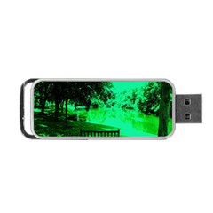 Lake Park 20 Portable Usb Flash (one Side) by bestdesignintheworld