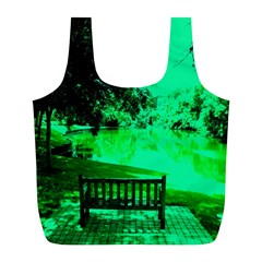 Lake Park 20 Full Print Recycle Bags (l)  by bestdesignintheworld