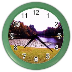 Highland Park 7 Color Wall Clocks by bestdesignintheworld