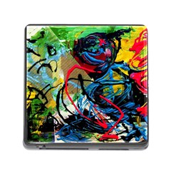 Rumba On A Chad Lake 4 Memory Card Reader (square) by bestdesignintheworld