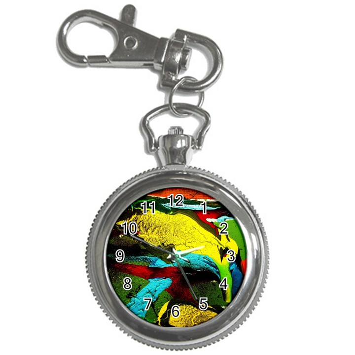 Yellow Dolphins   Blue Lagoon 3 Key Chain Watches