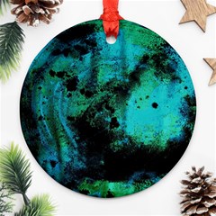 Blue Options 8 Ornament (round) by bestdesignintheworld