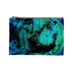 Blue Options 8 Cosmetic Bag (large)  by bestdesignintheworld