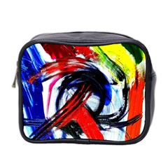 Lets Forget The Black Squere 1 Mini Toiletries Bag 2-side by bestdesignintheworld