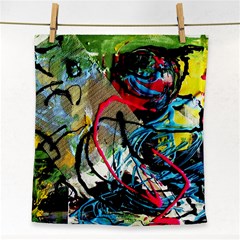 Rumba On A Chad Lake 13 Face Towel by bestdesignintheworld