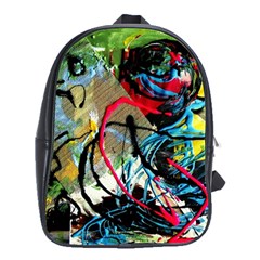 Rumba On A Chad Lake 13 School Bag (large) by bestdesignintheworld