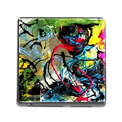 Rumba On A Chad Lake 13 Memory Card Reader (square) by bestdesignintheworld