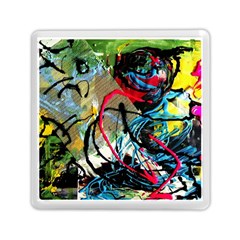 Rumba On A Chad Lake 13 Memory Card Reader (square)  by bestdesignintheworld