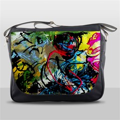 Rumba On A Chad Lake 13 Messenger Bags by bestdesignintheworld