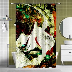 Skull 2 Shower Curtain 48  X 72  (small)  by bestdesignintheworld