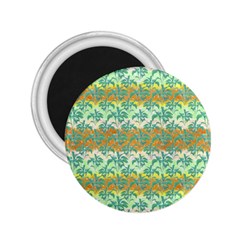 Colorful Tropical Print Pattern 2 25  Magnets by dflcprints