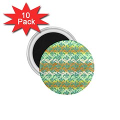 Colorful Tropical Print Pattern 1 75  Magnets (10 Pack)  by dflcprints