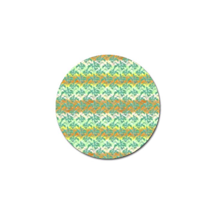 Colorful Tropical Print Pattern Golf Ball Marker (10 pack)