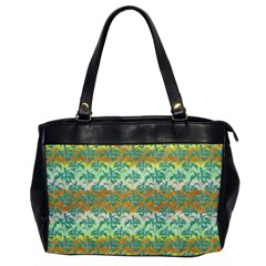 Colorful Tropical Print Pattern Office Handbags by dflcprints