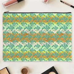 Colorful Tropical Print Pattern Cosmetic Bag (xxxl)  by dflcprints