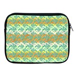 Colorful Tropical Print Pattern Apple iPad 2/3/4 Zipper Cases Front