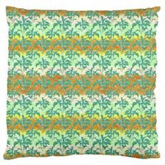 Colorful Tropical Print Pattern Standard Flano Cushion Case (one Side) by dflcprints