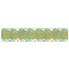 Colorful Tropical Print Pattern Small Flano Scarf by dflcprints