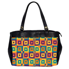 Artwork By Patrick-squares-4 Office Handbags (2 Sides)  by ArtworkByPatrick