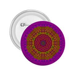 Summer Sun Shine In A Sunshine Mandala 2 25  Buttons by pepitasart