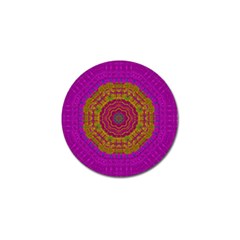 Summer Sun Shine In A Sunshine Mandala Golf Ball Marker (4 Pack)