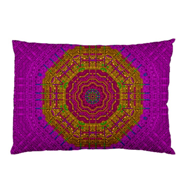 Summer Sun Shine In A Sunshine Mandala Pillow Case (Two Sides)