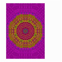 Summer Sun Shine In A Sunshine Mandala Small Garden Flag (two Sides) by pepitasart