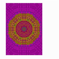 Summer Sun Shine In A Sunshine Mandala Large Garden Flag (two Sides) by pepitasart