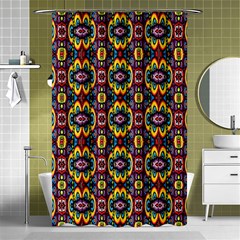 Artwork By Patrick-squares-5 Shower Curtain 48  X 72  (small)  by ArtworkByPatrick