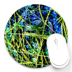 Moment Of The Haos 8 Round Mousepads by bestdesignintheworld