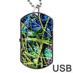 Moment Of The Haos 8 Dog Tag Usb Flash (one Side) by bestdesignintheworld