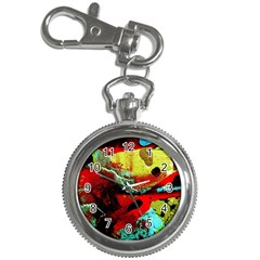 Yellow Dolphins   Blue Lagoon 4 Key Chain Watches by bestdesignintheworld