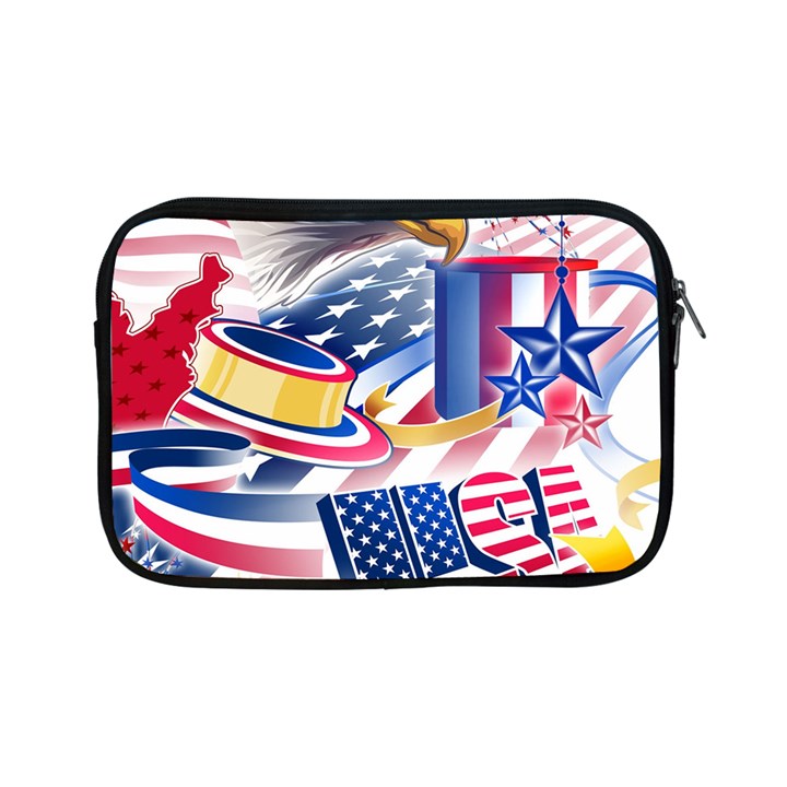 United States Of America Usa  Images Independence Day Apple iPad Mini Zipper Cases