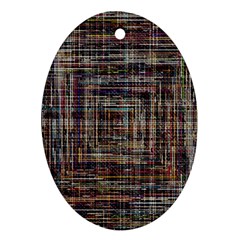 Unique Pattern Ornament (oval)