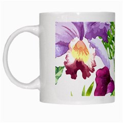 Vector Pattern Tropical White Mugs