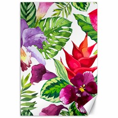 Vector Pattern Tropical Canvas 20  X 30  