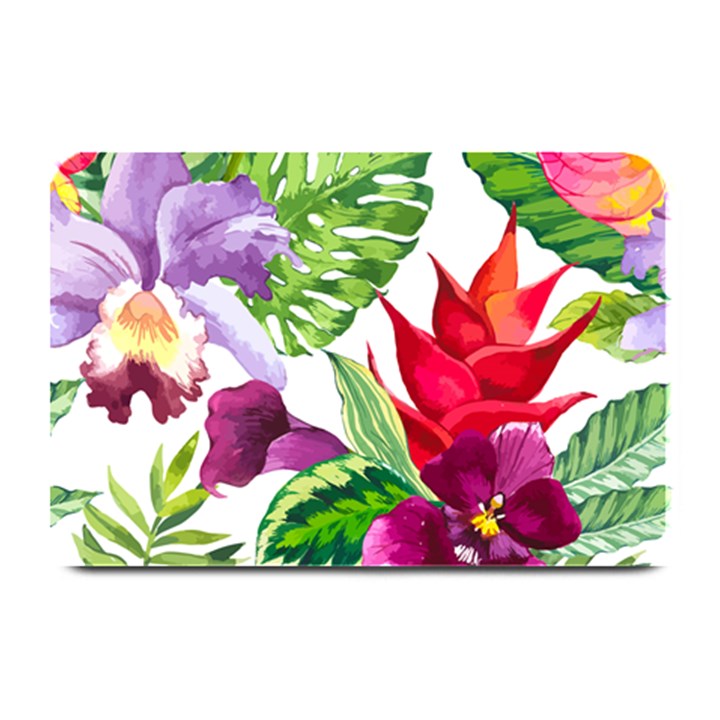 Vector Pattern Tropical Plate Mats