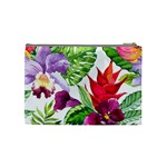 Vector Pattern Tropical Cosmetic Bag (Medium)  Back