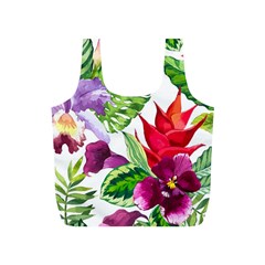 Vector Pattern Tropical Full Print Recycle Bags (s) 