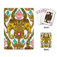 Traditional Thai Style Painting Playing Card