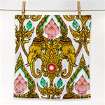 Traditional Thai Style Painting Face Towel Front