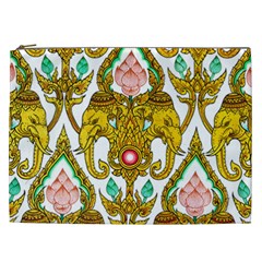 Traditional Thai Style Painting Cosmetic Bag (xxl) 