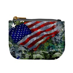 Usa United States Of America Images Independence Day Mini Coin Purses by Sapixe