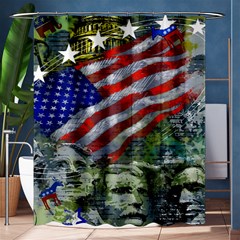 Usa United States Of America Images Independence Day Shower Curtain 60  X 72  (medium)  by Sapixe