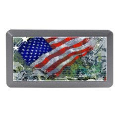 Usa United States Of America Images Independence Day Memory Card Reader (mini) by Sapixe