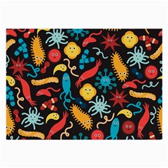 Virus Pattern Large Glasses Cloth by Sapixe