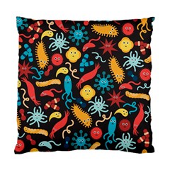 Virus Pattern Standard Cushion Case (two Sides) by Sapixe