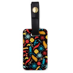 Virus Pattern Luggage Tags (One Side) 