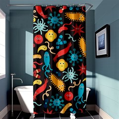 Virus Pattern Shower Curtain 36  x 72  (Stall) 